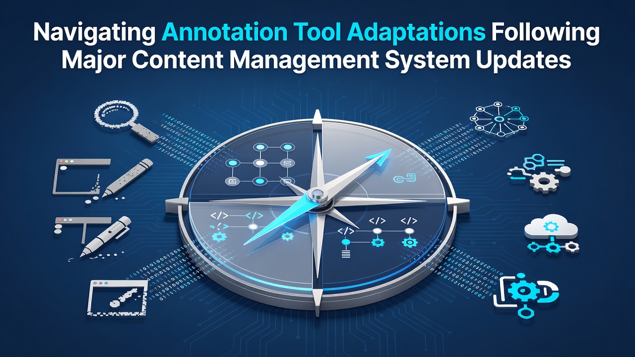 Navigating Annotation Tool Adaptations Following Major Content Management System Updates